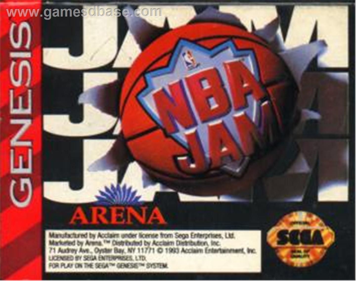 Rom juego NBA Jam (EU) (REV 01)